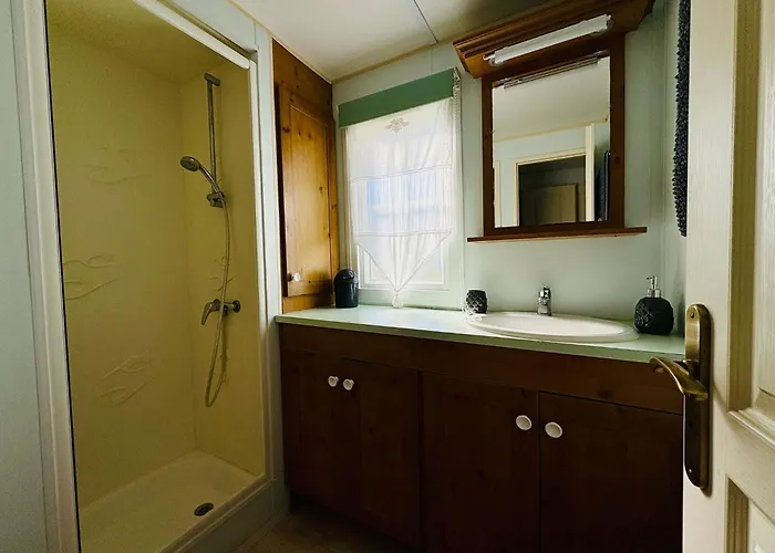 Mobil'home Terrain Prive Proche Du Zoo De La Palmyre Ouvert Toute L'annee Campingplads *